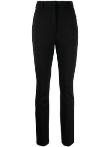 Sportmax pantalon de tailleur en laine vierge - Noir