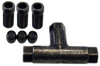 Magura remleiding T stuk zwart 7 delig