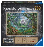 Ravensburger puzzel 759 stukjes escape 9 unicorn