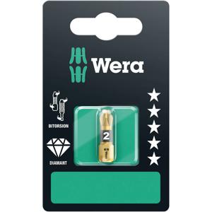 Wera 855/1 BDC SB SiS 05073336001 Kruis-bit PZ 1 Gereedschapsstaal Diamant gecoat D 6.3 1 stuk(s)