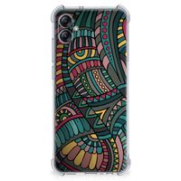 Samsung Galaxy A04e Doorzichtige Silicone Hoesje Aztec