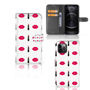 Apple iPhone 12 Pro Max Telefoon Hoesje Lipstick Kiss