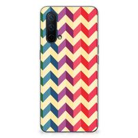 OnePlus Nord CE 5G TPU bumper Zigzag Multi Color - thumbnail