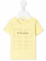 Givenchy Kids t-shirt à logo imprimé - Jaune - thumbnail