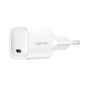 LogiLink PA0278 USB-oplader 20 W Binnen, Thuis Uitgangsstroom (max.) 3 A Aantal uitgangen: 1 x USB-C bus (Power Delivery) USB Power Delivery (USB-PD)