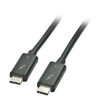 Lindy 41556 USB-kabel 1 m USB 3.2 Gen 1 (3.1 Gen 1) USB C Zwart