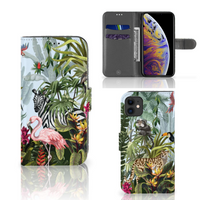 Telefoonhoesje met Pasjes voor Apple iPhone 11 Jungle - thumbnail