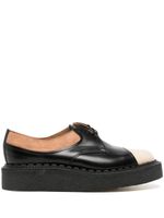 Comme des Garçons Homme Plus chaussures oxford à design colour block - Noir