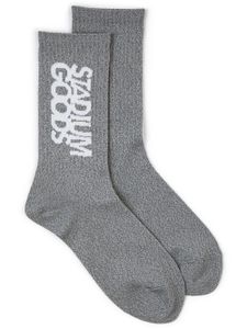 STADIUM GOODS® chaussettes à logo réfléchissant - Gris