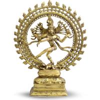 Beeld van dansende Natraj - Double Ring (29x 20 cm)