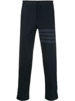 Thom Browne pantalon slim à 4 bandes signature - Bleu