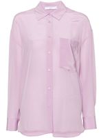 IRO chemise Ryleeen soie - Rose