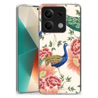 TPU Hoesje voor Xiaomi Redmi Note 13 5G Pink Peacock - thumbnail