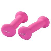 Tunturi Dumbbell set - 2 x 0,5 kg - Neopreen - Fluor Roze