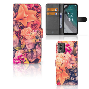 Nokia C32 Hoesje Bosje Bloemen