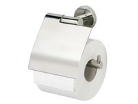 Tiger Boston toiletrolhouder met klep 14 x 13,7 x 14 cm, gepolijst rvs