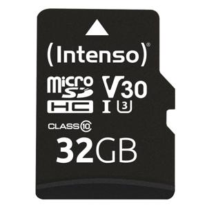 Intenso Professional microSDHC-kaart 32 GB Class 10, UHS-I Incl. SD-adapter