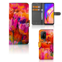 Hoesje OPPO Reno5 Z | A94 5G Tulips