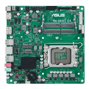 Asus Pro H610T D4-CSM Moederbord Socket Intel 1700 Vormfactor Mini-ITX Moederbord chipset Intel® H610