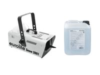 EUROLITE Set Snow 5001 Snow machine + Snow fluid 5l