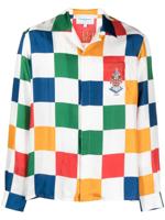 Casablanca Geruit overhemd - Wit