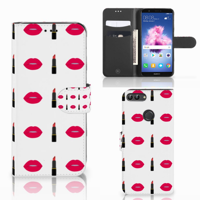 Huawei P Smart Telefoon Hoesje Lipstick Kiss