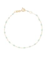 Gigi Clozeau bracelet Classic Gigi en or jaune 18ct serti de perles - Bleu