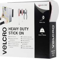 VELCRO® VEL-EC60244 Klittenband Om vast te plakken Haak- en lusdeel, Extra sterk (l x b) 5000 mm x 50 mm Wit 5 m - thumbnail