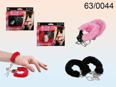 Condoom Anoniem Hand Boeien Met Pluche