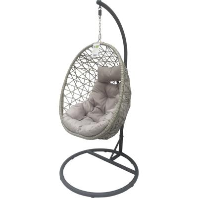 Viking Choice  Schommelstoel, hangende cocon Luxe grijs