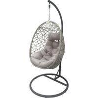 Viking Choice  Schommelstoel, hangende cocon Luxe grijs