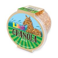 Likit Granola Horse Treat | Smakelijke, langdurige paardentraktatie | Verlicht verveling en stress bij paarden | Meerdere smaken beschikbaar | 550 g (appel)
