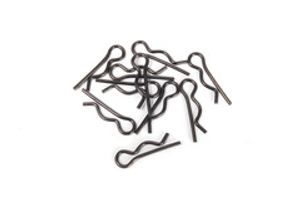 Axial 8mm Body Clips (Black) (10pcs) (AX31231)