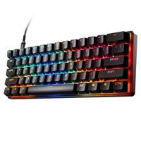 SteelSeries Apex Pro Mini Gen 3 OmniPoint 3.0 HyperMagnetic-schakelaars - Verstelbare activering - Rapid Trigger - Presets voor games - Protection Mode - Rapid Tap/SOCD - RGB - PBT-keycaps - US QWERTY