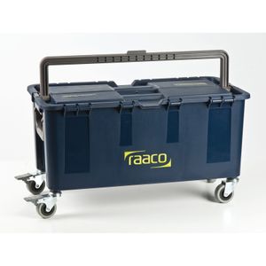 raaco Rollen f.Compact 37-62 4St. Wielenset voor gereedschapskoffer