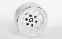 RC4WD Stamped Steel 1.7 Beadlock Wagon Wheels (White) (Z-W0269)