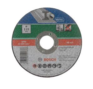 Bosch Accessories A 30 S BF 2609256315 Doorslijpschijf recht 115 mm 1 stuk(s) Metaal