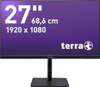 Terra GREENLINE Plus LCD 2727W HA V2 Black 27'' HDMI DisplayPort USB-C GREENLINE Plus AMD FreeSync Full HD-resolutie 27 inch scherm zwart frameloos design in hoogte verstelbaar