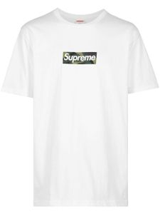 Supreme box logo cotton T-shirt - Blanc