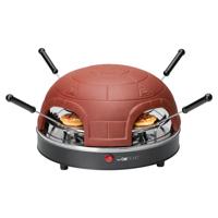 Clatronic PO 3681 pizzamaker en -oven 4 pizza('s) Zwart, Bruin 900 W