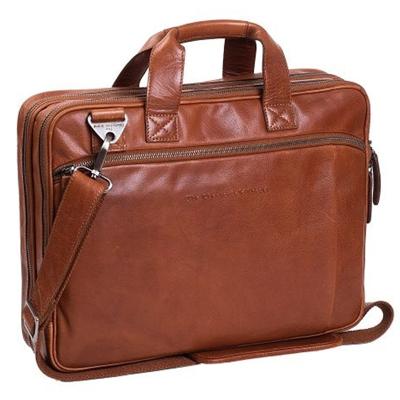 Chesterfield Leren Laptoptas 15 inch Manuel Cognac