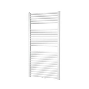 Designradiator Plieger Palmyra 580 Watt Midden- of Zijaansluiting 117,5x50 cm Pearl Grey