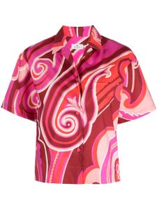 ETRO chemise imprimée à manches courtes - Rose