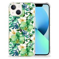 iPhone 13 Case Orchidee Groen