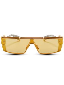 Balmain Eyewear lunettes de soleil Wonder Boy à monture carrée - Jaune