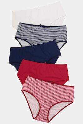 Ulla Popken Slips, set van 5 - Grote Maten