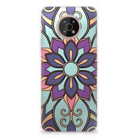 Nokia G50 TPU Case Purple Flower