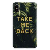 Take me back: iPhone XS Max Volledig Geprint Hoesje - thumbnail