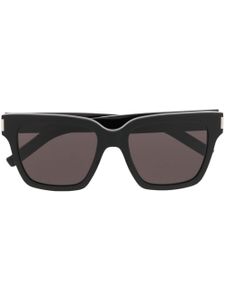 Saint Laurent Eyewear lunettes de soleil teintées à monture carrée - Noir