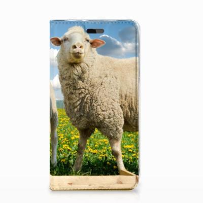 Huawei Y5 | Y6 2017 Hoesje maken Schaap en Lammetje Huawei Y5 | Y6 2017 Hoesje maken Schaap en Lammetje